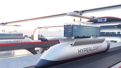 Vysokorychlostní doprava podle společnosti Hyperloop